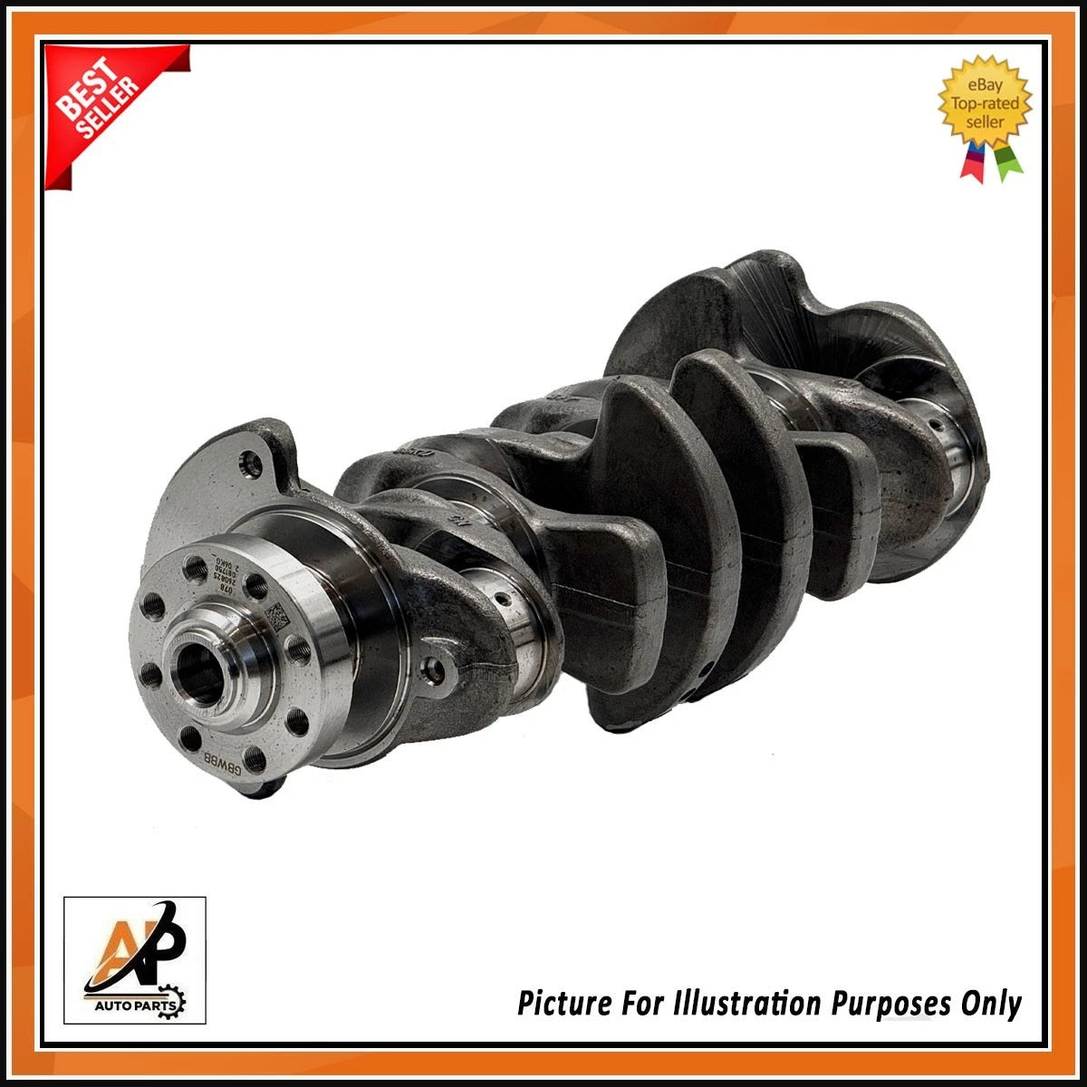 Genuine OE Crankshaft for Audi A4 A5 A6 2.0 TFSI CDNC (2009–2016)