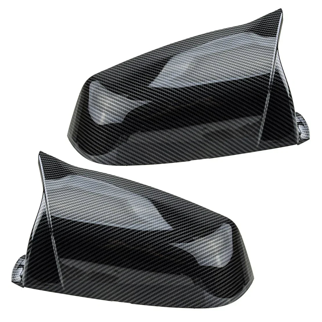 2 x Mirror Caps for BMW E60 E61 F10 F11 F01 F02 (2007-2017)
