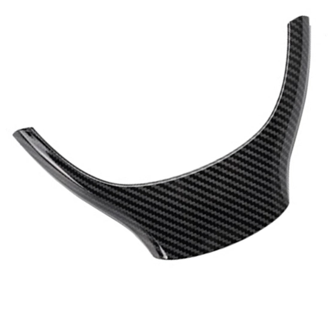 Carbon Fiber Style Steering Wheel Trim Cover for BMW 5 7 Series (2010-2020)