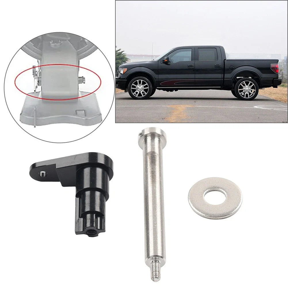 Silver Fuel Door Hinge Kit for Ford F-150 (2009-2014)