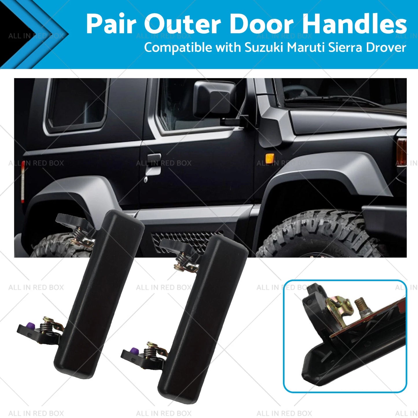 Outer Door Handles for Suzuki Maruti Sierra 1.0 1.3 Drover (81-99)