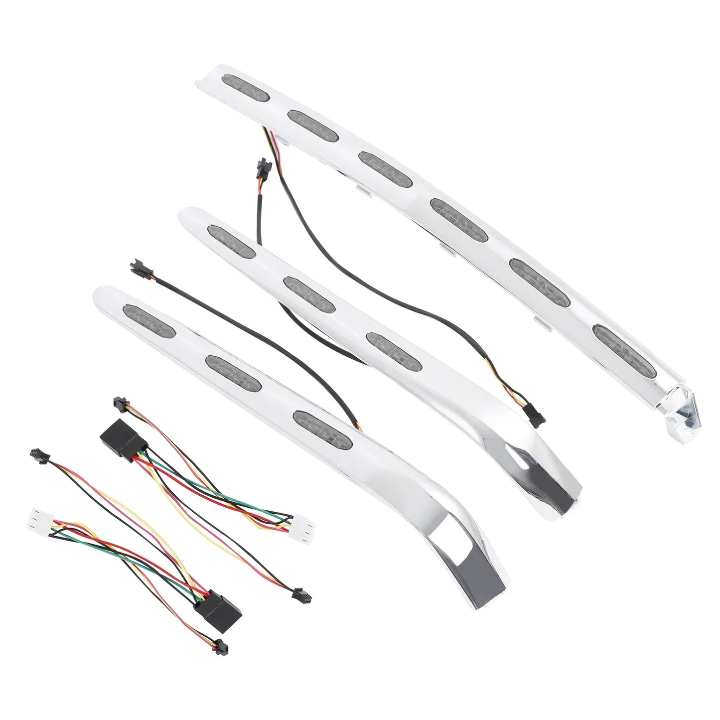 Trunk Trim LED Lights Smoky Gray Lens for Honda Goldwing GL1800 (2001-2011)