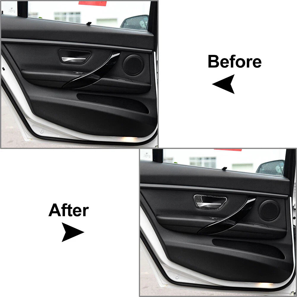 8 Pcs Car Door Panel Trim for BMW 3 Series F30 GT F34 (2013-2019)