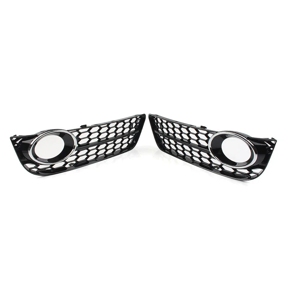 Honeycomb Mesh Fog Light Grille Cover for Audi A5 (2008-2011)