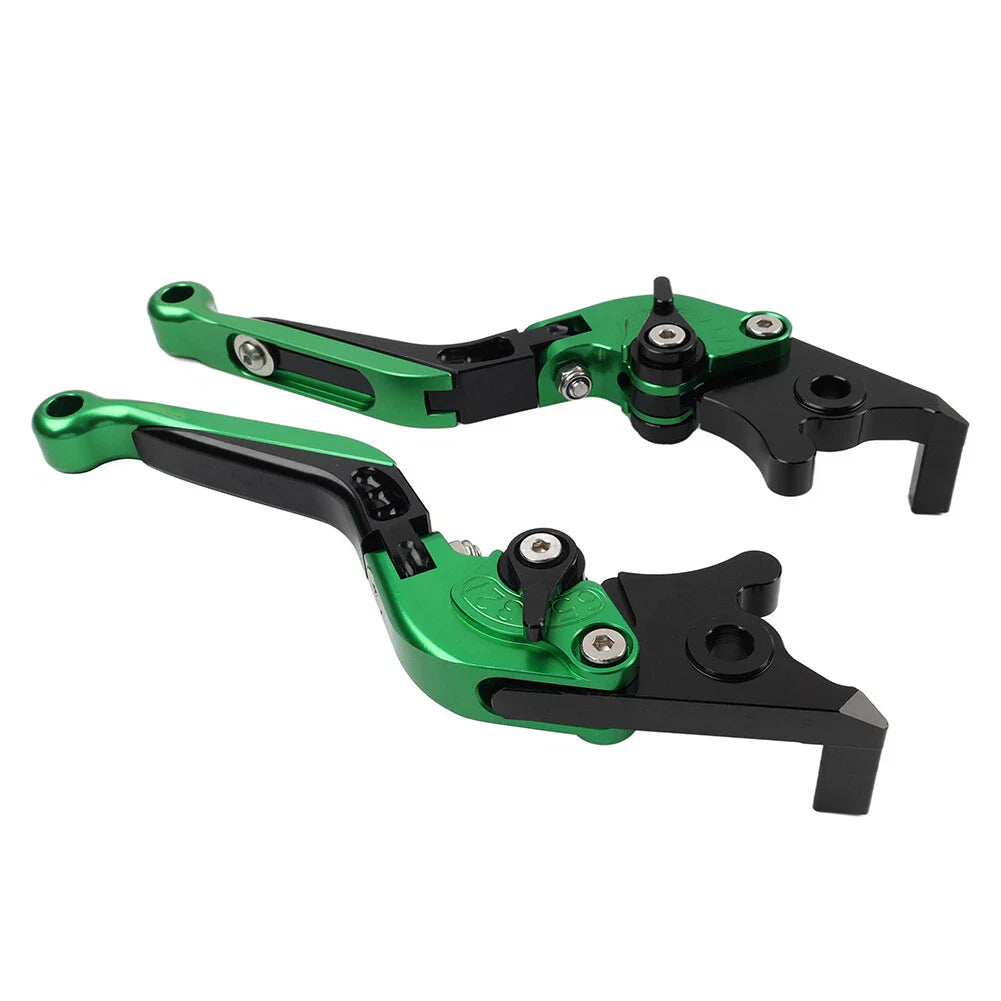 Extendable Brake Clutch Levers for Honda CBR600RR CBR954RR Green (2002-2006)