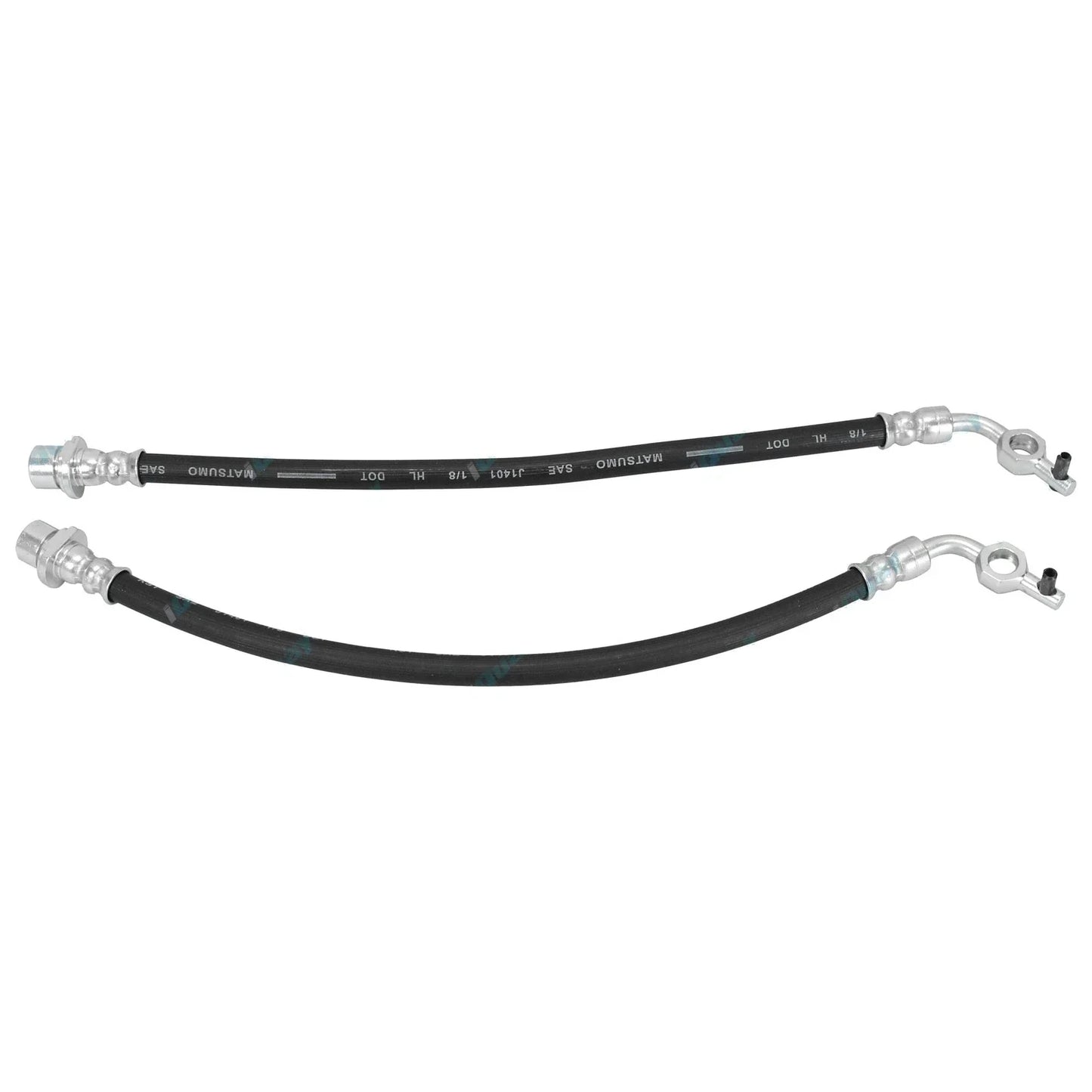 2 x Front Brake Hoses for Toyota Landcruiser FZJ80 HDJ80 HZJ80 80 Series (1992-1998)