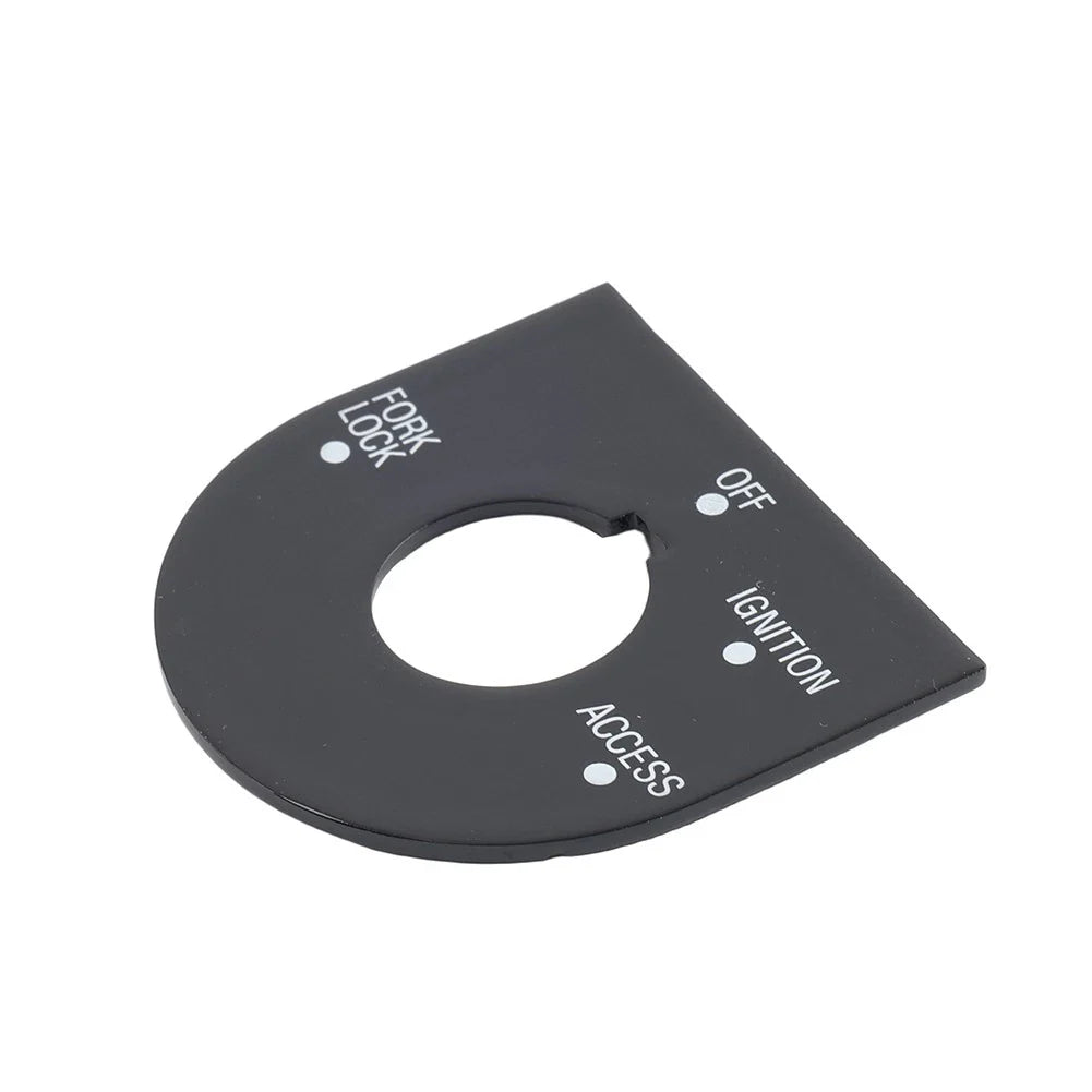 Gloss Black Ignition Switch Panel Trim for Harley Road Glide FLTRU (98-13)