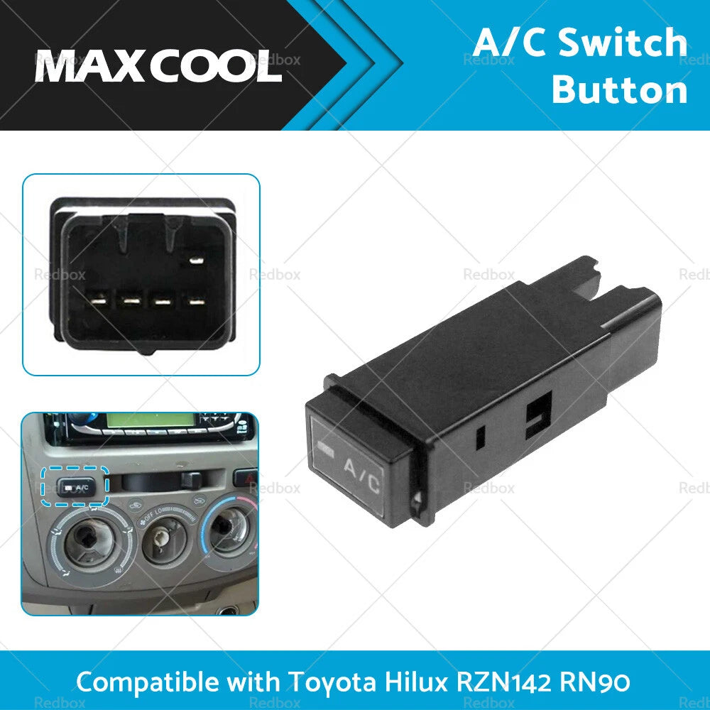A/C Cooler Switch Button for Toyota Hilux RZN142 RN90 RN85 RN135 RN130 RN110
