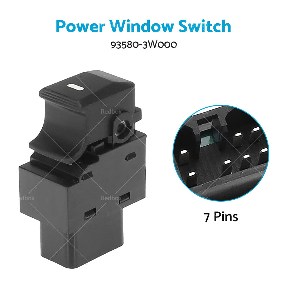 Passenger Side Power Window Switch for Kia Sportage (2010-2015)