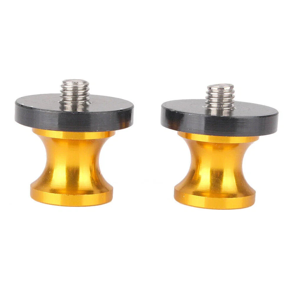 8mm Swingarm Sliders Spools Gold for Honda Suzuki Ducati Motorcycles