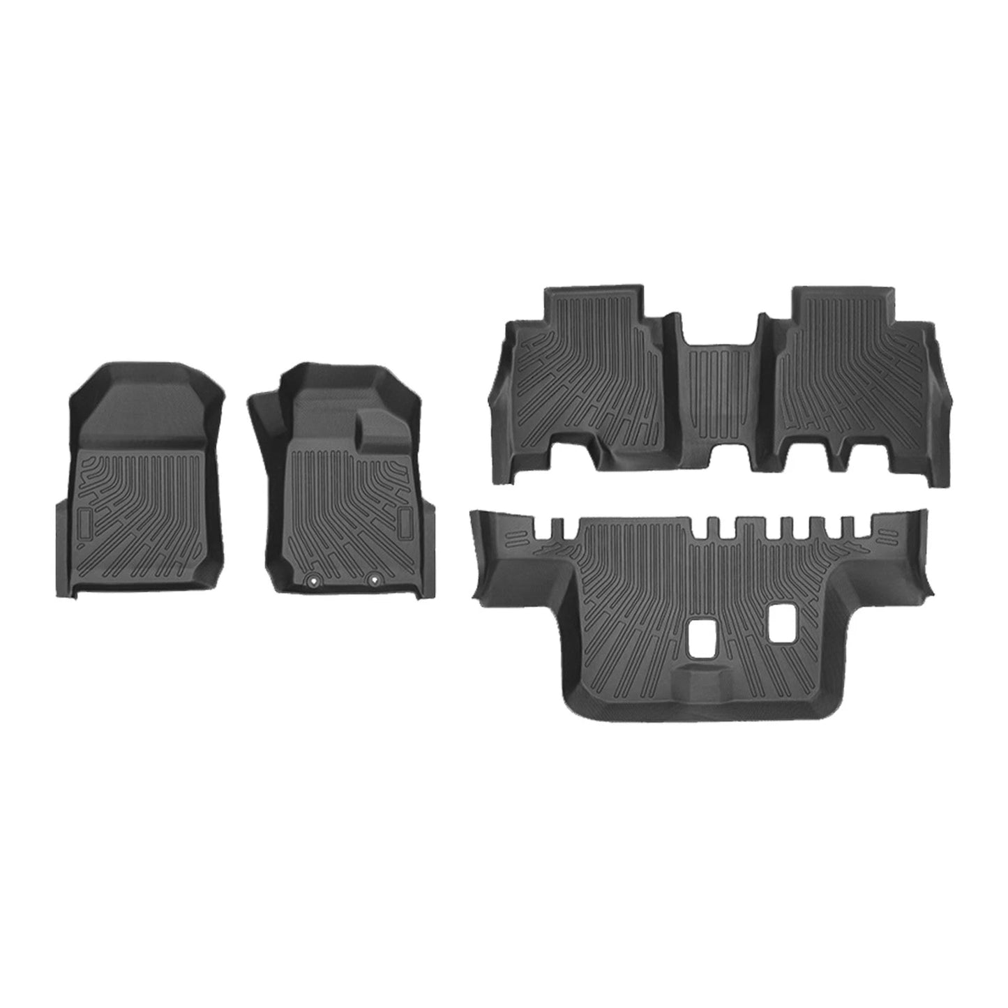TPE Waterproof Floor Mats for Isuzu D-Max Dual Cab UTE (2021-On)