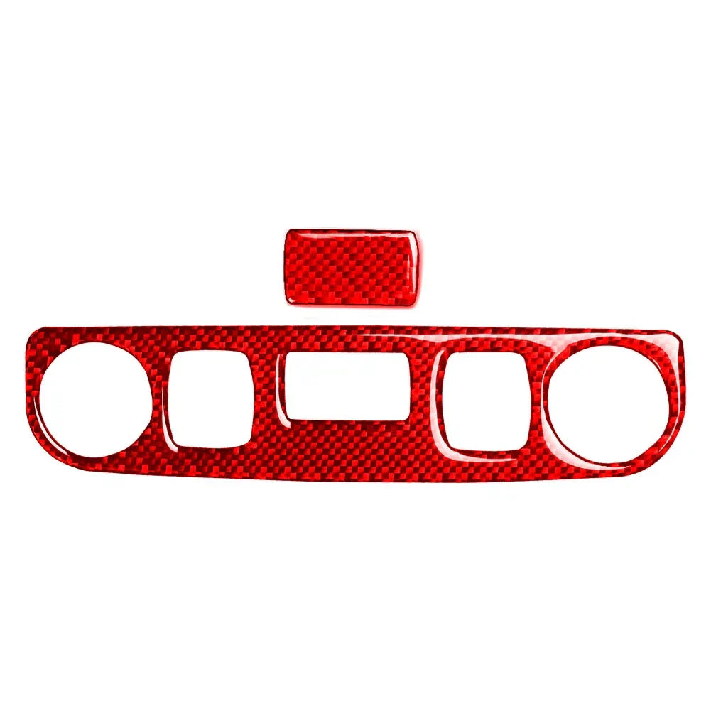 Convertible Car Reading Light Panel Cover Trim Carbon Red for Audi TT (2001-2006)
