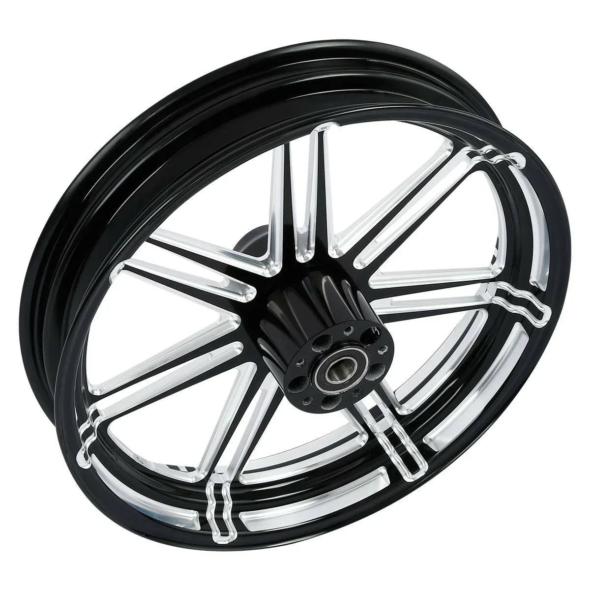 18in CNC Wheel Rim Disc Hub for Harley Electra Street Glide (1997-2021)