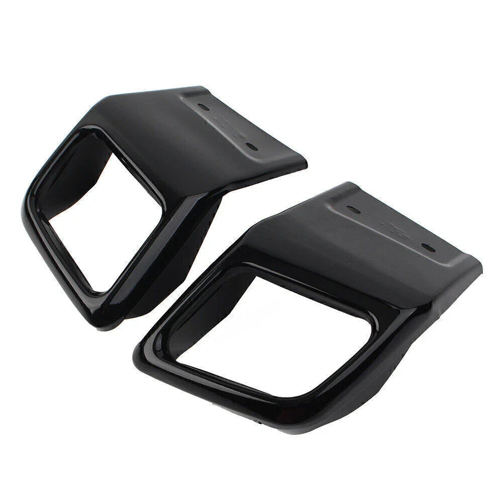 Black Rear Bumper Exhaust Trim for Land Rover Range Rover Evoque (2010-2018)