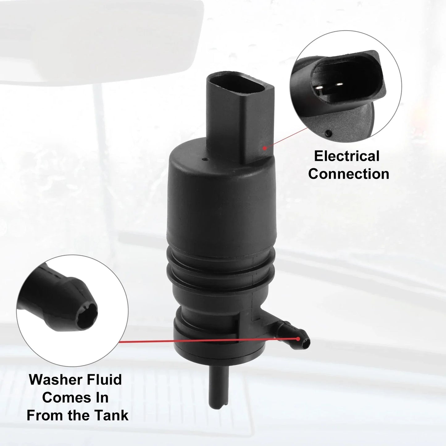 Windshield Washer Pump for BMW 1 Series (2014-2020)