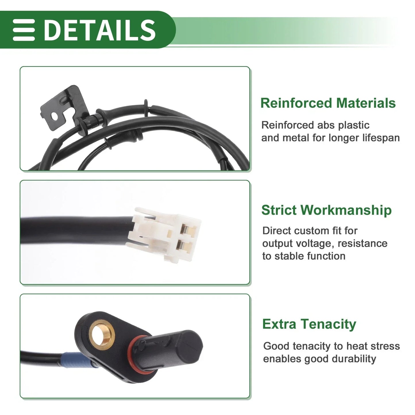 ABS Wheel Speed Sensor for Hyundai Veloster 2012-2014 Right Rear