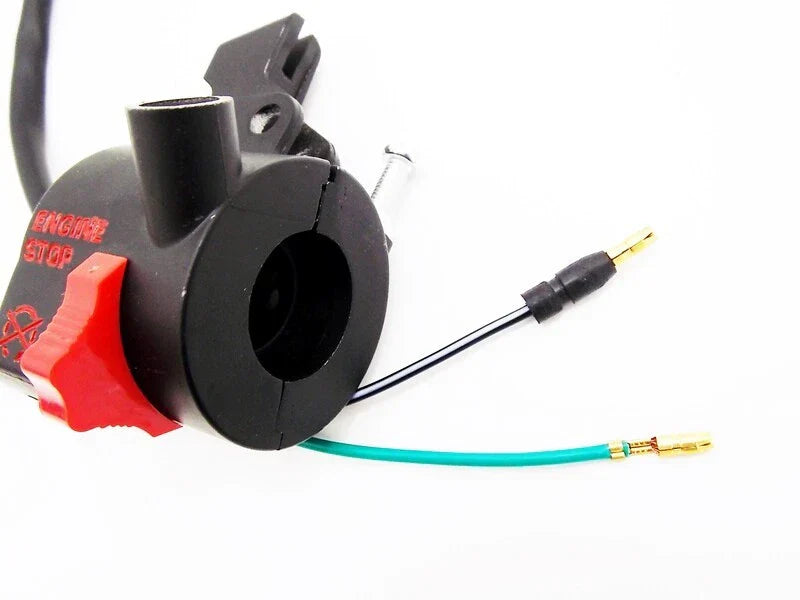 Right Throttle Kill Handlebar Switch Block Assembly for Honda CRF50F (04-22)
