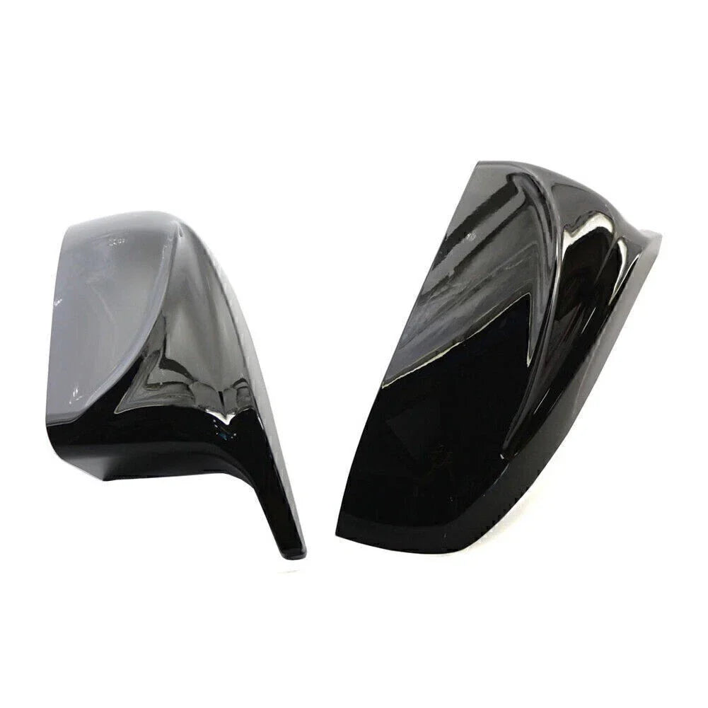 Rear View Mirror Cover Trim for BMW X5 X6 E70 E71 (2007-2013) Glossy Black