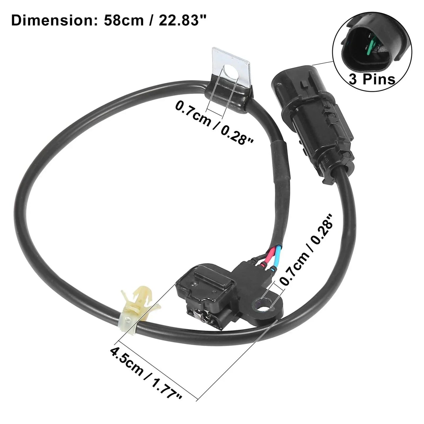 Crankshaft Position Sensor for Hyundai Santa Fe, Kia Amanti (2001-2006)