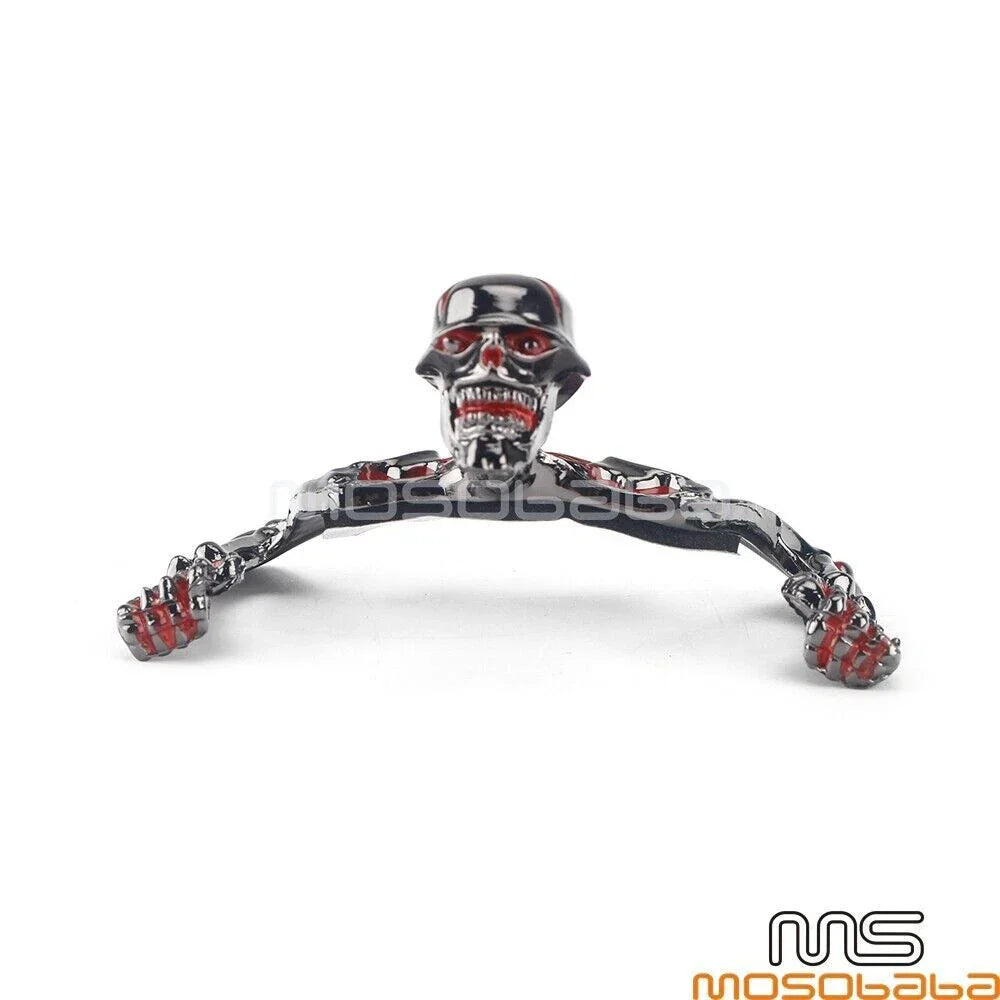 Skull Skeleton Headlight Visor for Harley Chopper