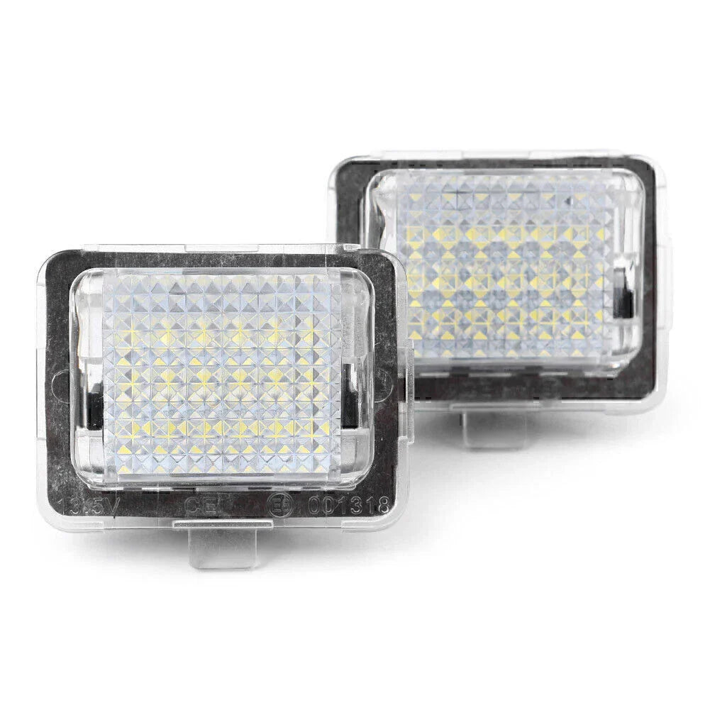LED License Plate Light for Mercedes Benz W204 W221 W212 W216 W207 (2007-2015)