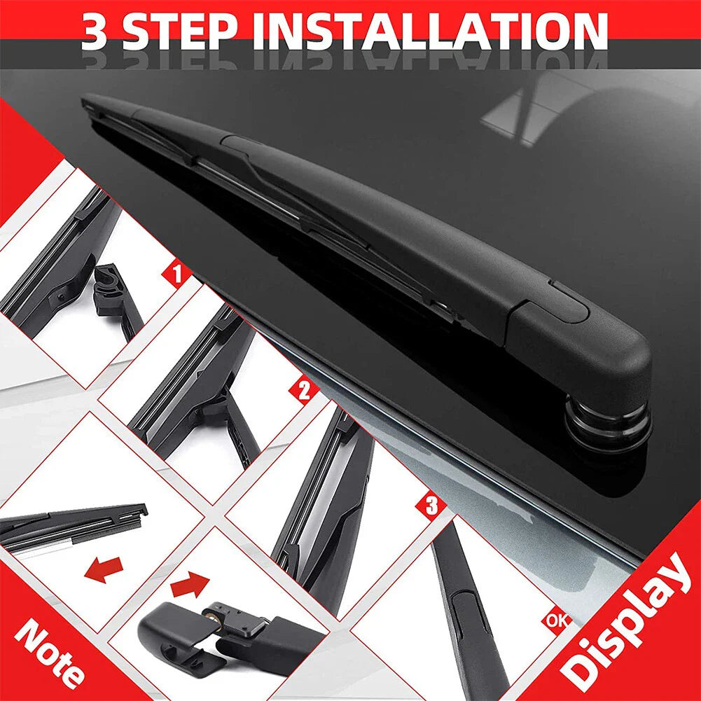 Rear Wiper Arm Blade Set for Hyundai ix35 Tucson i30 & Kia Sportage (2010-2015)