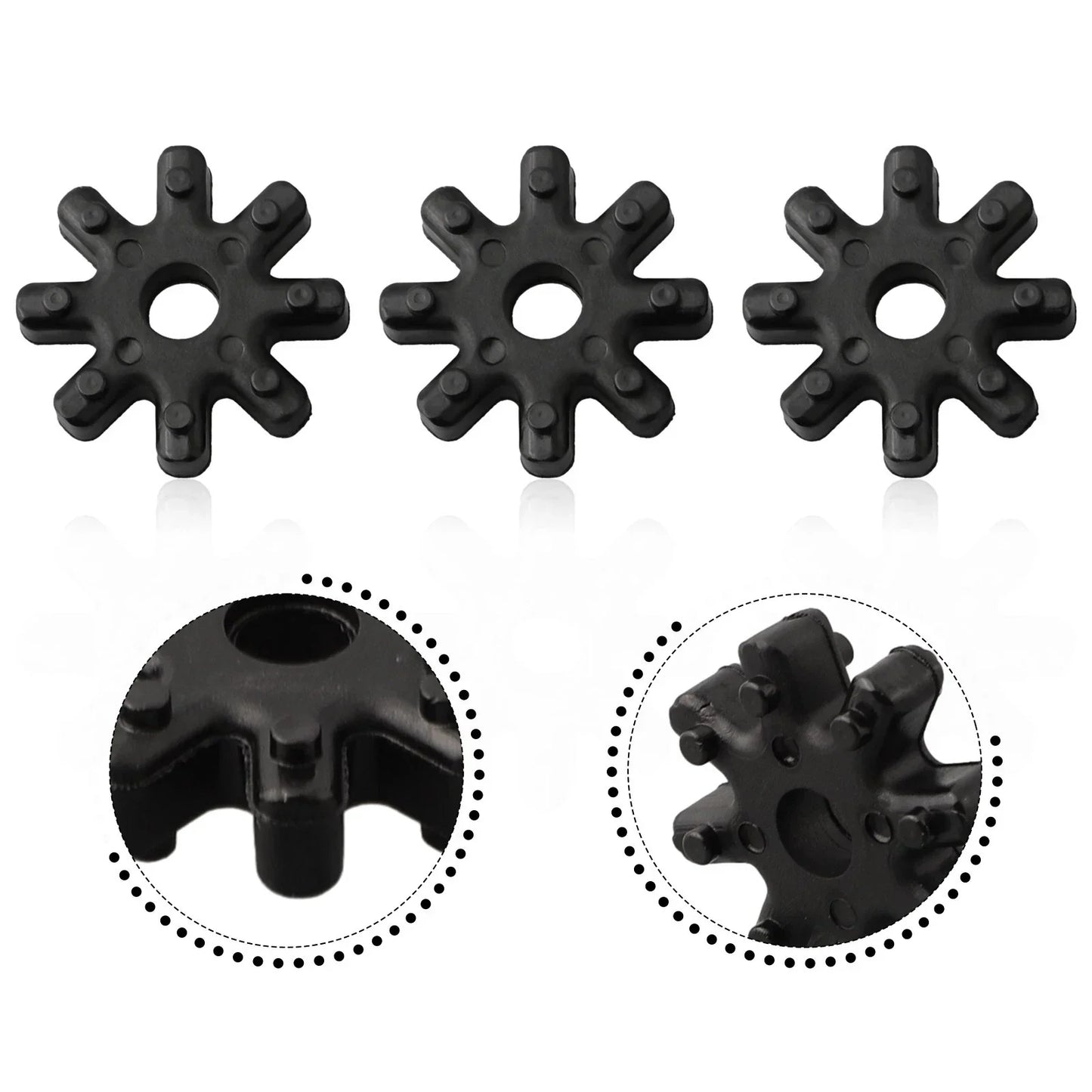 3x Flexible Coupling Steering Coupler