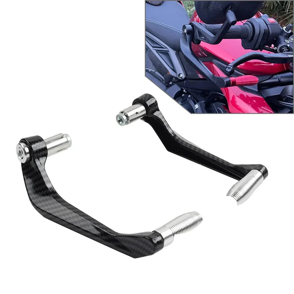 Silver Handlebar Brake Clutch Lever Protector for Kawasaki NINJA ZX6R 10R 14R