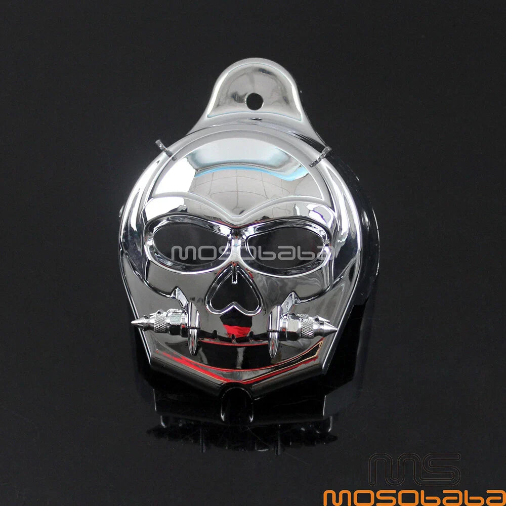 Chrome Infinity Zombie Horn Cover for Harley (1992-2014)