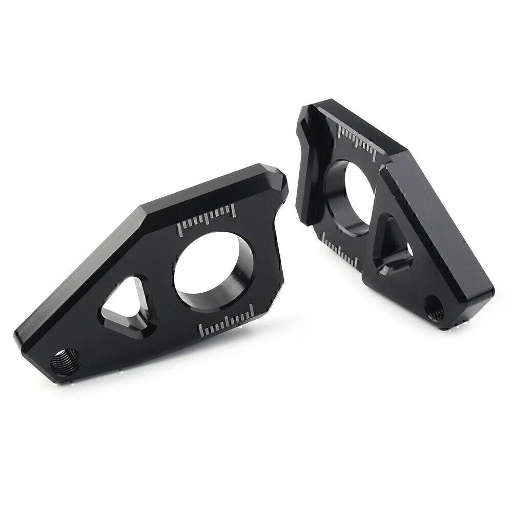 Motorcycle Axle Spindle Chain Adjuster Blocks for Yamaha YZF FZ8 FZ1 TMAX (2010-2017)