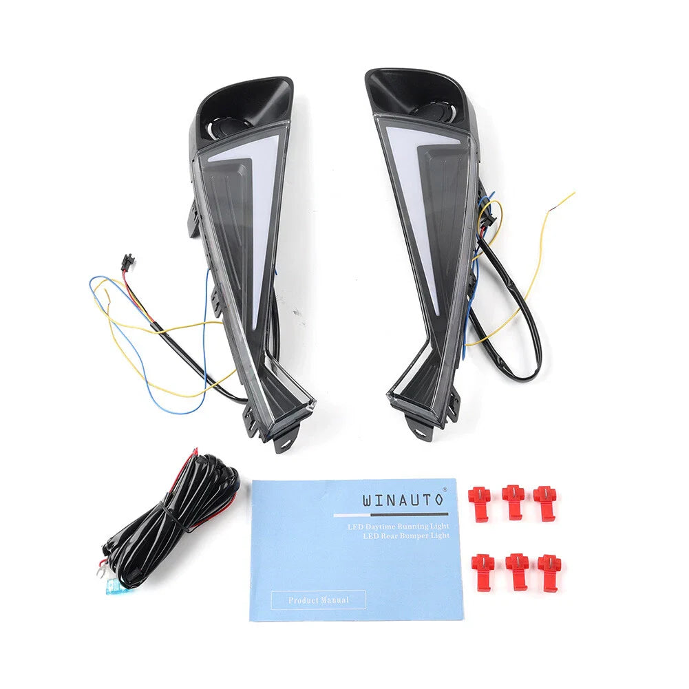 Daytime Running Light Turn Signal Fog Lamp for Toyota C-HR (2020-2023)