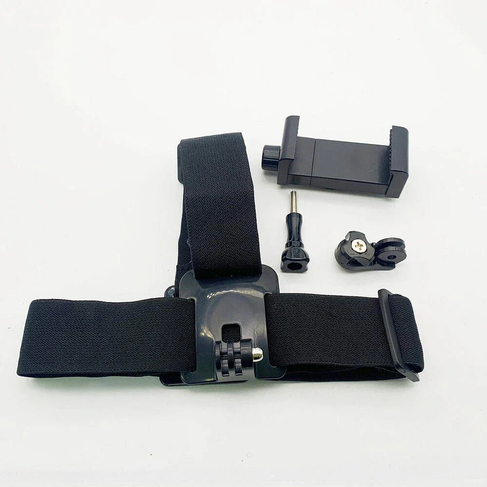 Universal Head Band Strap Phone Mount for Mobile Video Recording
