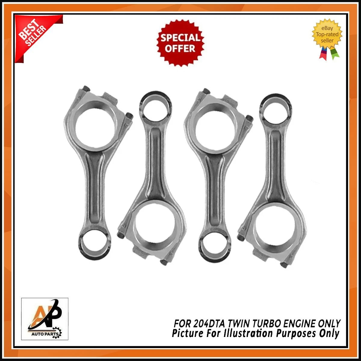 Crankshaft Rebuild Kit with Gear for Land Rover Jaguar 2.0 Diesel (204DTA)