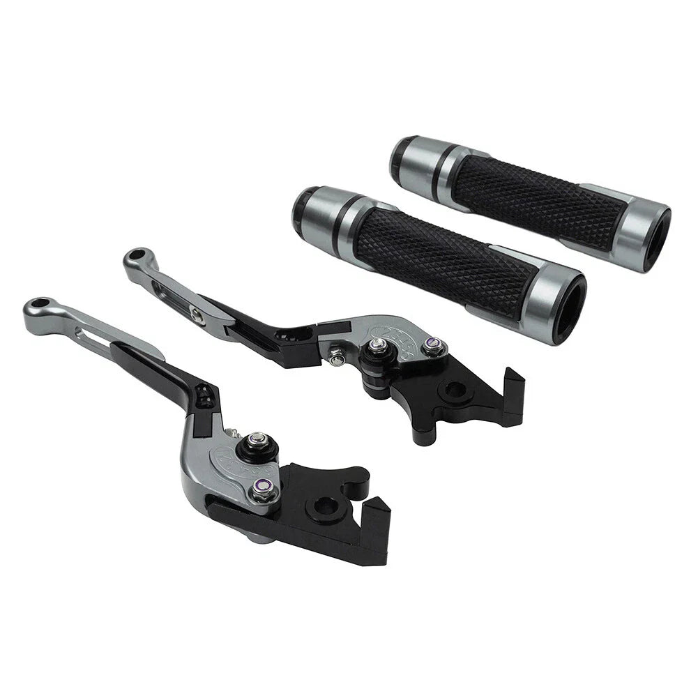 Titan Extendable Brake Clutch Lever Grip for Honda CBR650R CBR650F (2019-2023)