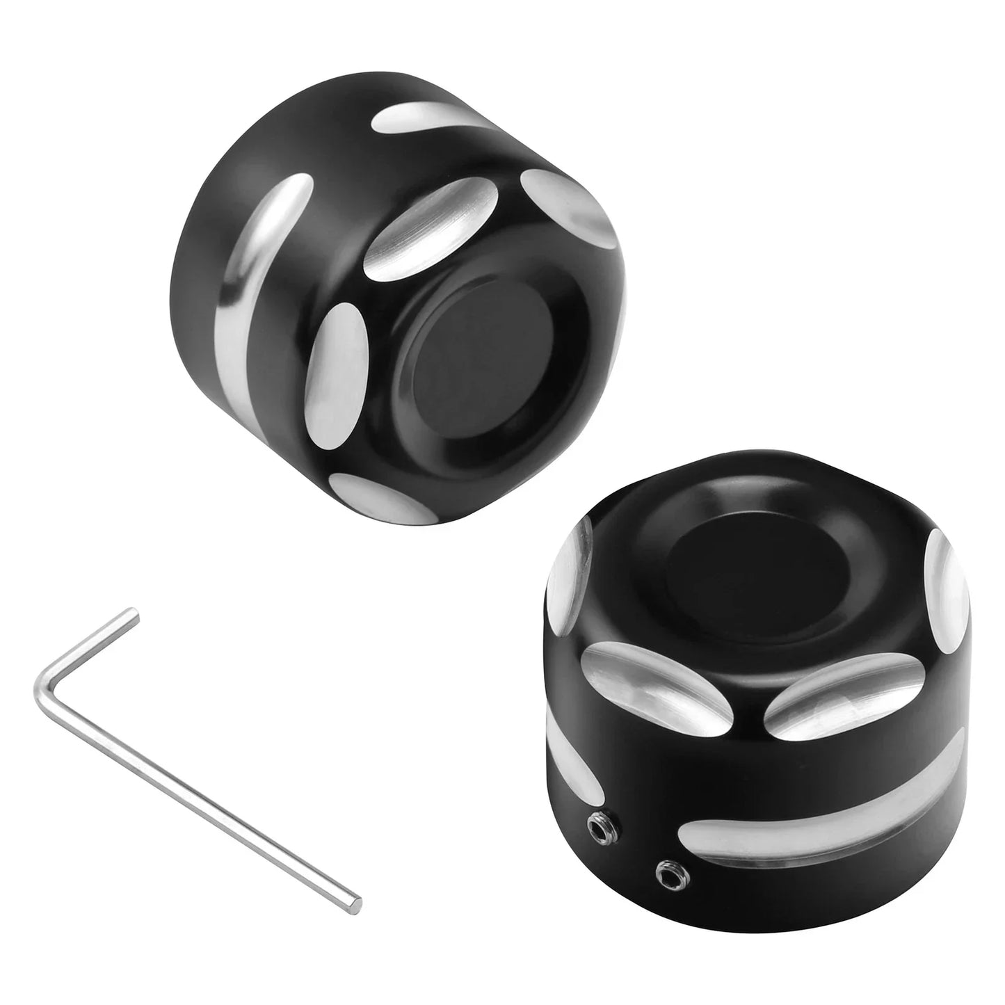Front Axle Cap Nut Cover for Harley Sportster XL, Softail (2009-2022)