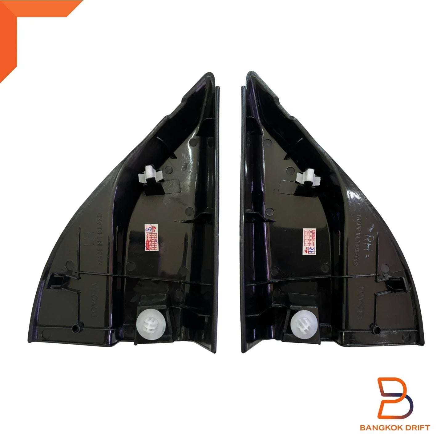 Black Front Door Lower Inner Frame Bracket Cover for Toyota Hilux Vigo (05-14)