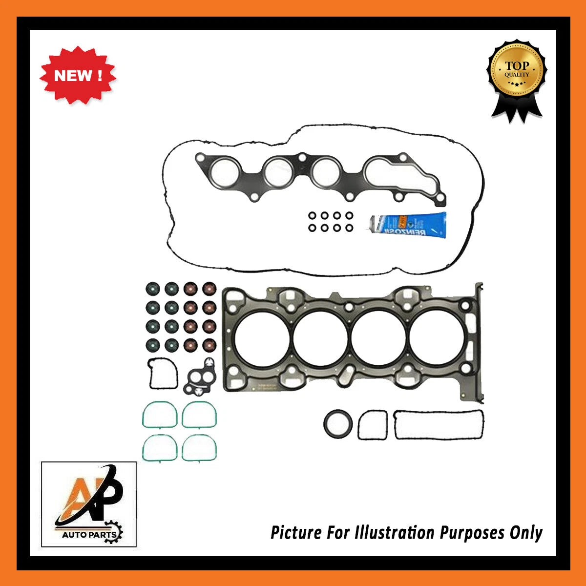 Head Gasket Set Replacement for Ford Fiesta VI ST150 2.0 (2009–2017)