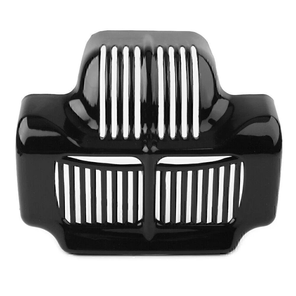 Black Stock Oil Cooler Cover for Harley Touring Electra Road Street Glide (11-15)