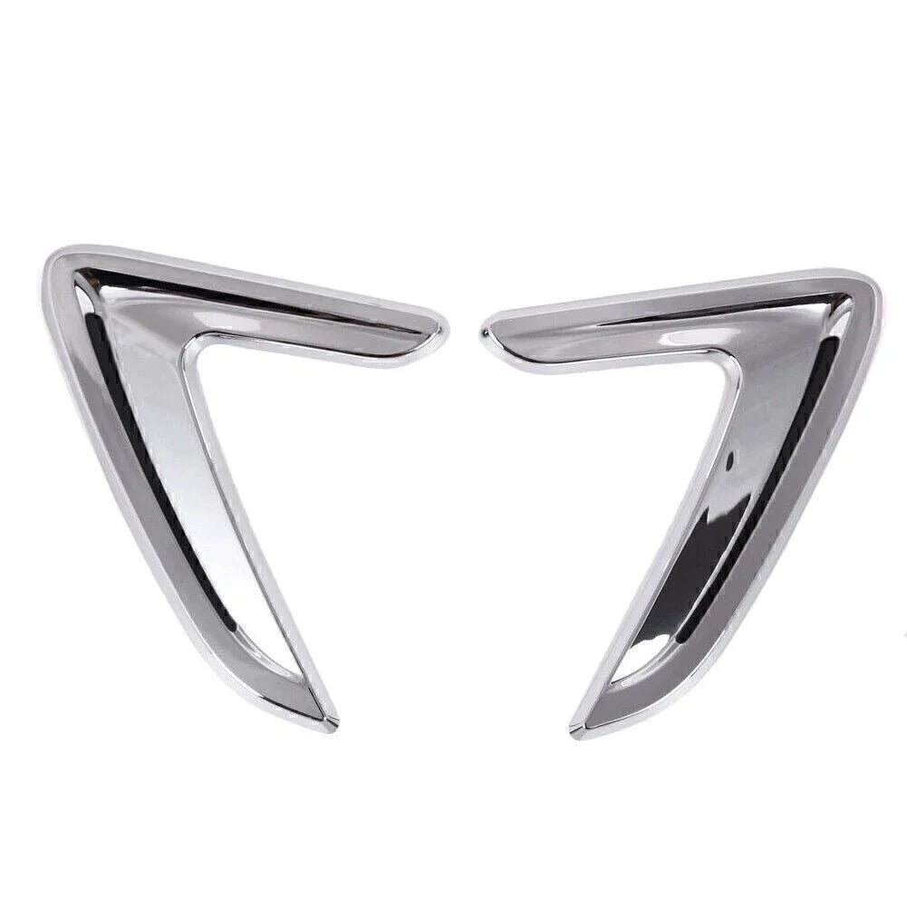 Chrome Side Body Marker Fender Air Wing Vent Trim for BMW 3 Series (2013-2018)