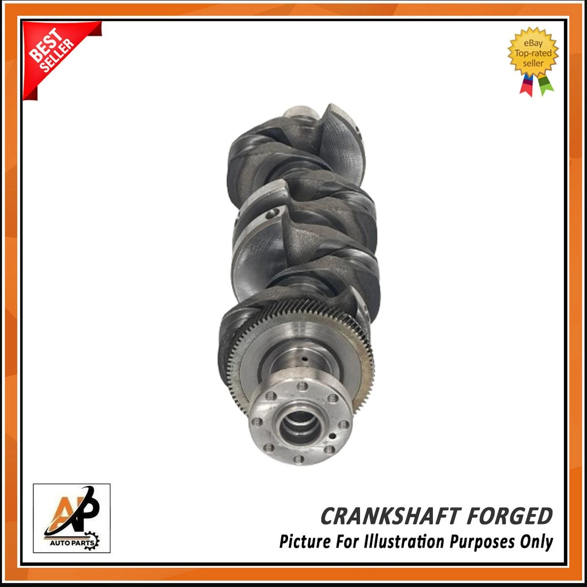 Crankshaft Forged Replacement for Land Rover Jaguar XE PACE 2.0 D (2016–2020)