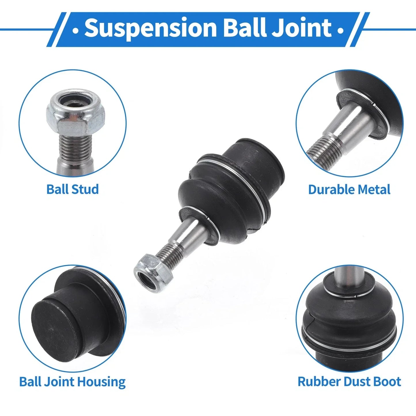 2 x Front Lower Ball Joints for Chrysler 300C (2005-2019)