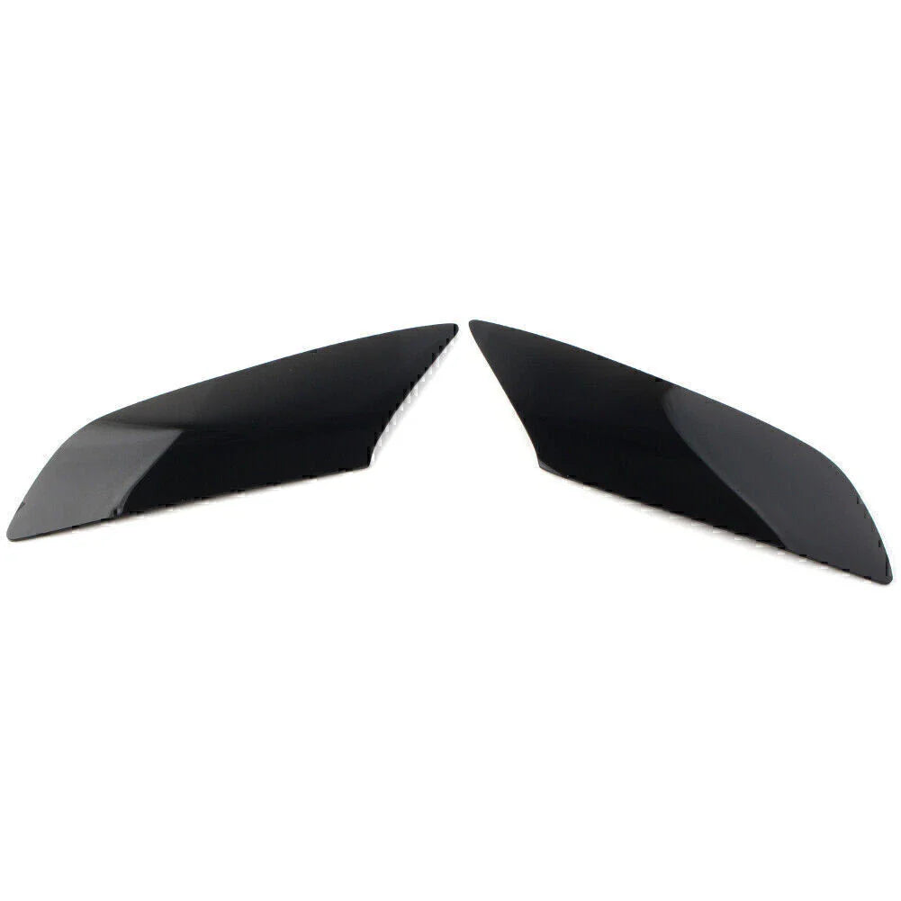 Black Headlight Lens Covers for Honda CBR600RR (2007-2012)