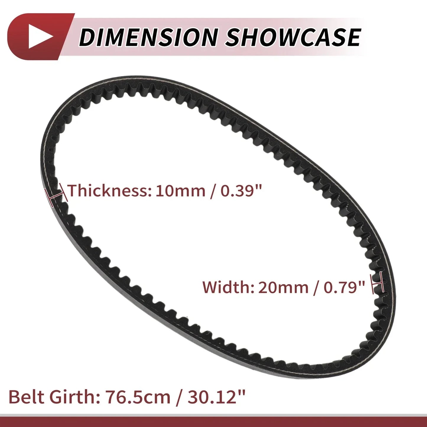 Drive Belt V-Belt for Honda Elite 125 (2000-2009)