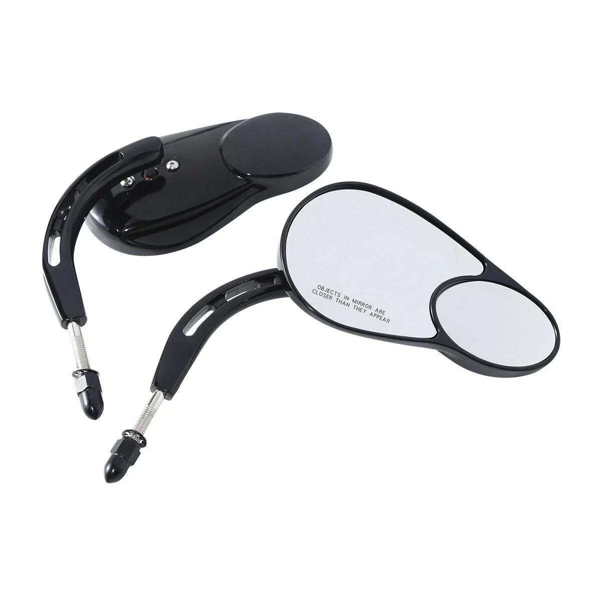 8mm Rear View Mirrors for Harley Touring Road King Tri Glide Ultra
