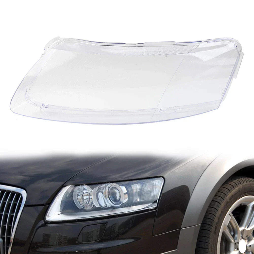 Clear Headlight Lens Cover for Audi A6 C6 (2006-2011)
