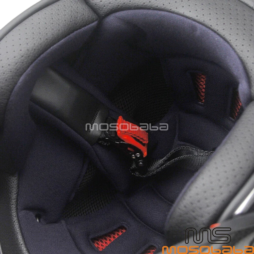 Carbon Fiber Full Face Motorcycle Helmet for Predator DOT Approved - M