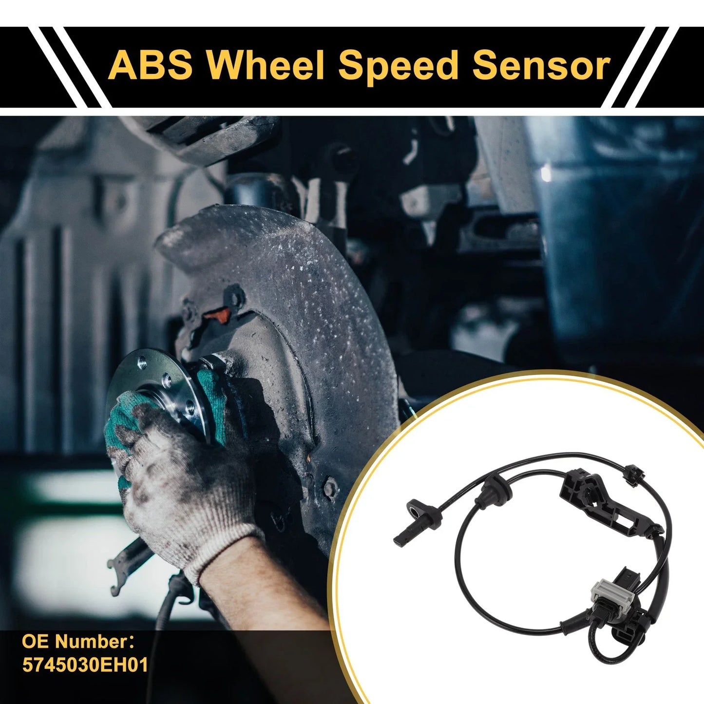 ABS Wheel Speed Sensor for Honda Accord (2024) 1 x Right Front Sensor