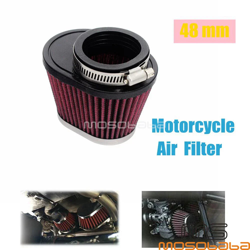48mm Conical Air Filter for Harley Honda Ducati Yamaha