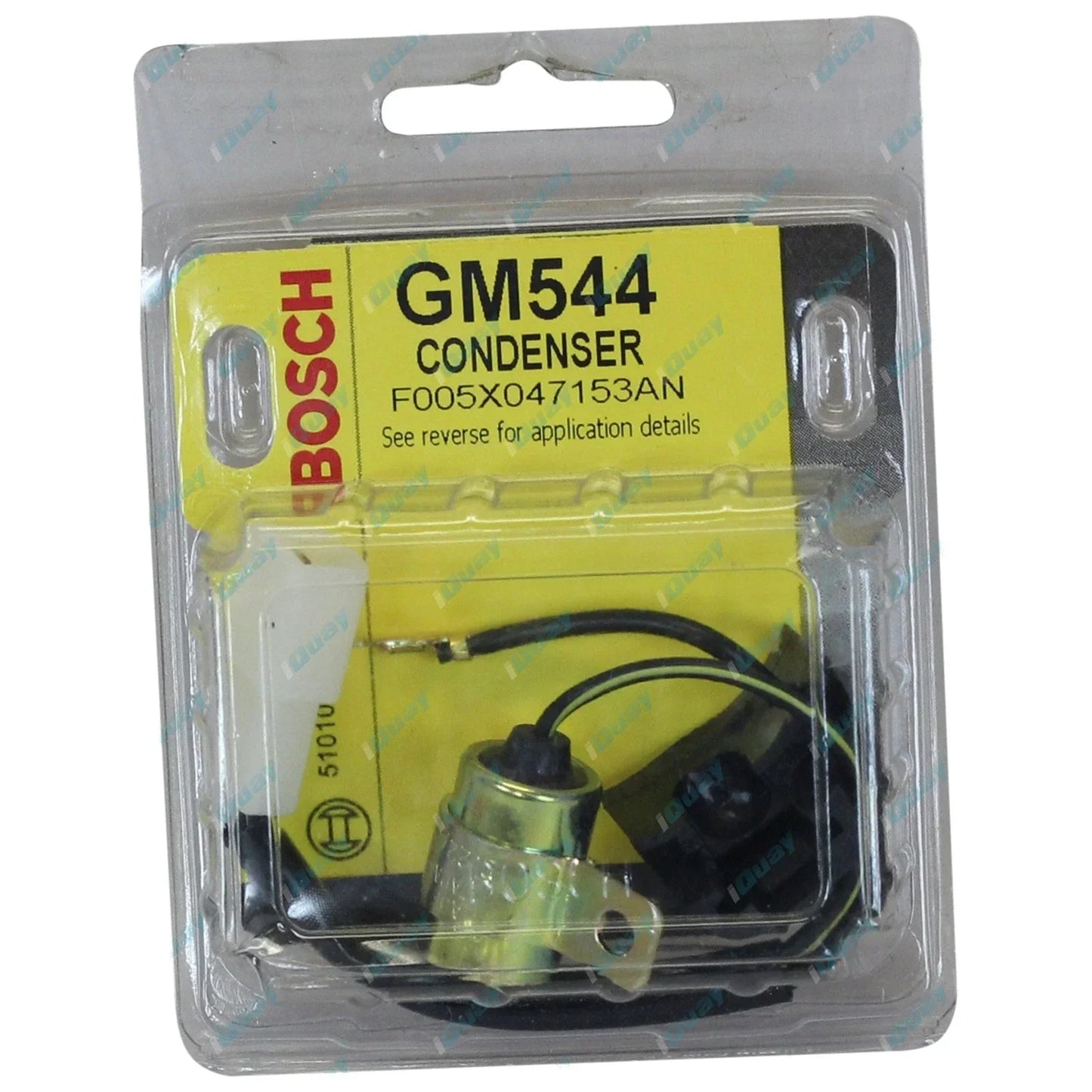 Bosch Ignition Condenser for Nissan Patrol GQ 6cyl 4.2L TB42S 1988 to 1994