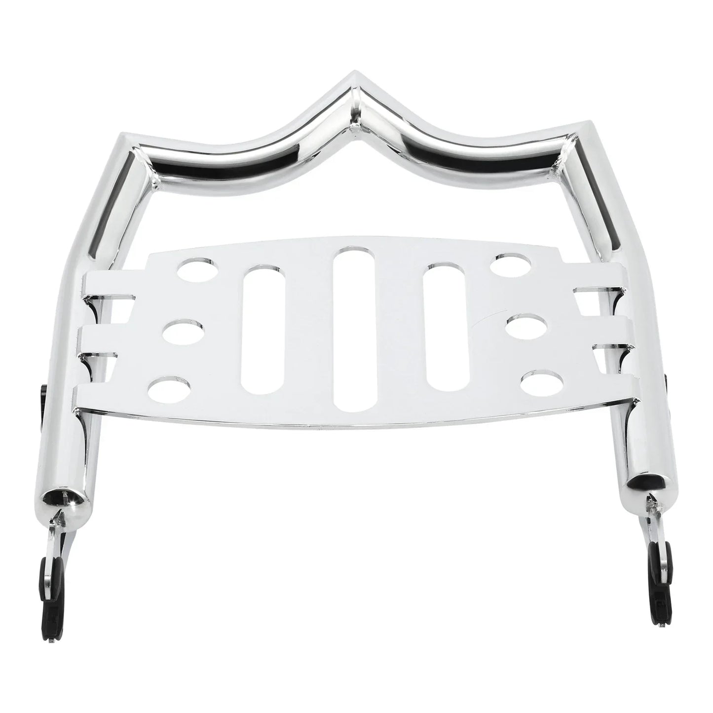 Chrome Detachable Luggage Rack for Harley Touring Electra Road Glide (2009-2025)